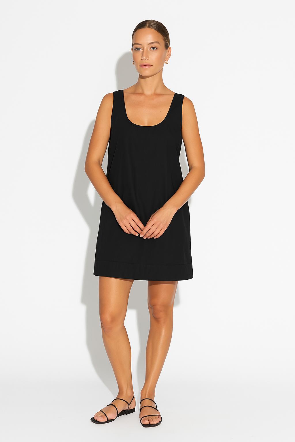 samba mini dress Samba Sequin Strapless Mini Dress Black / M